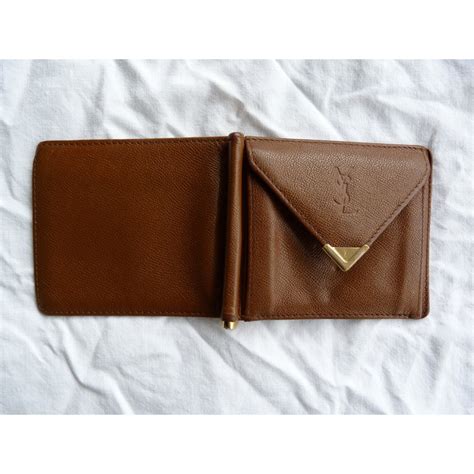 portemonnaie yves saint laurent|ysl wallets.